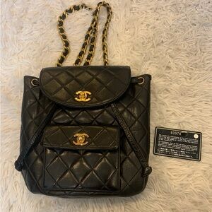 Chanel vintage duma backpack (low price!)